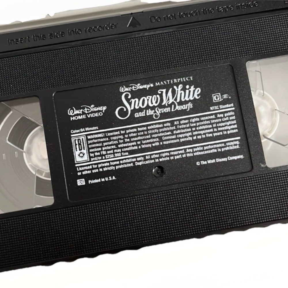 Disneys Masterpiece Collection Vintage VHS Tapes Qty 8 as Shown in photo - Picture 8 of 10